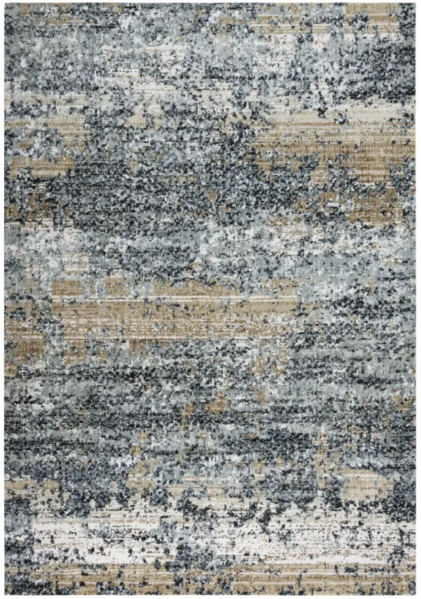 Elite Lt. Gray  Recycled Polyester 9'x12' Rectangle Rug