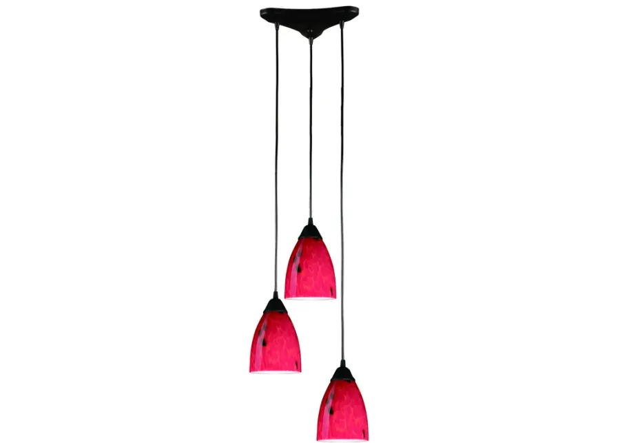 Classico Configurable Multi Pendant - Dark Rust