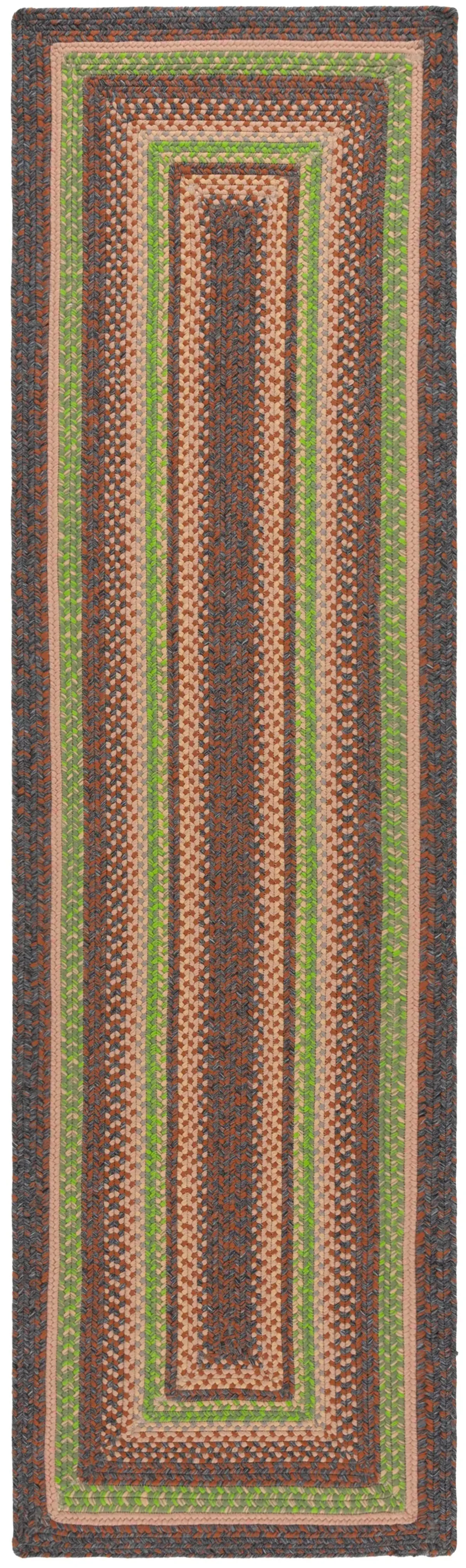 BRAIDED Hand Woven 2'-3' x 8' runner