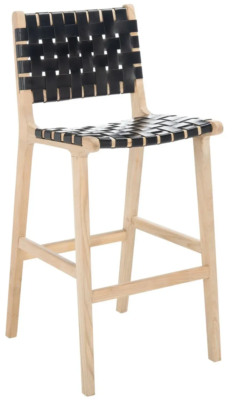 ADAH LEATHER BAR STOOL