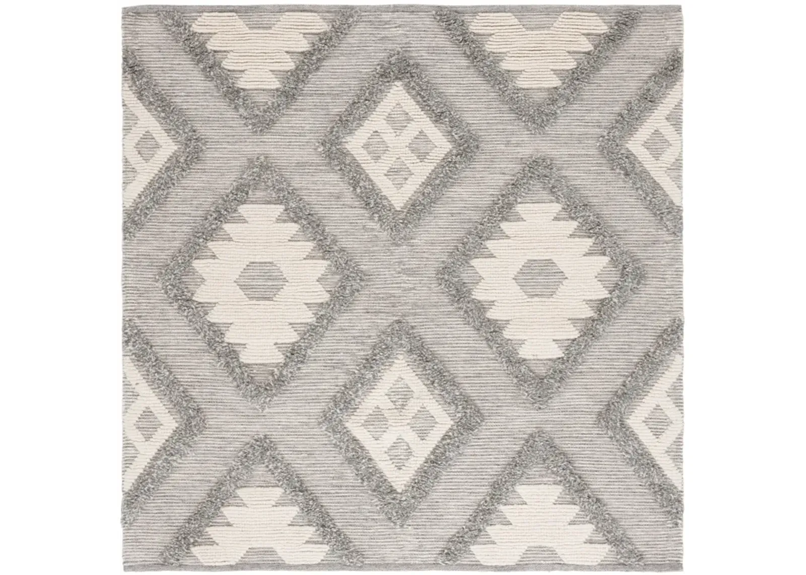 NATURA 203 GREY  6' x 6' Square Square Rug