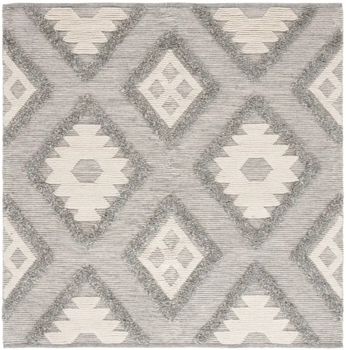 NATURA 203 GREY  6' x 6' Square Square Rug