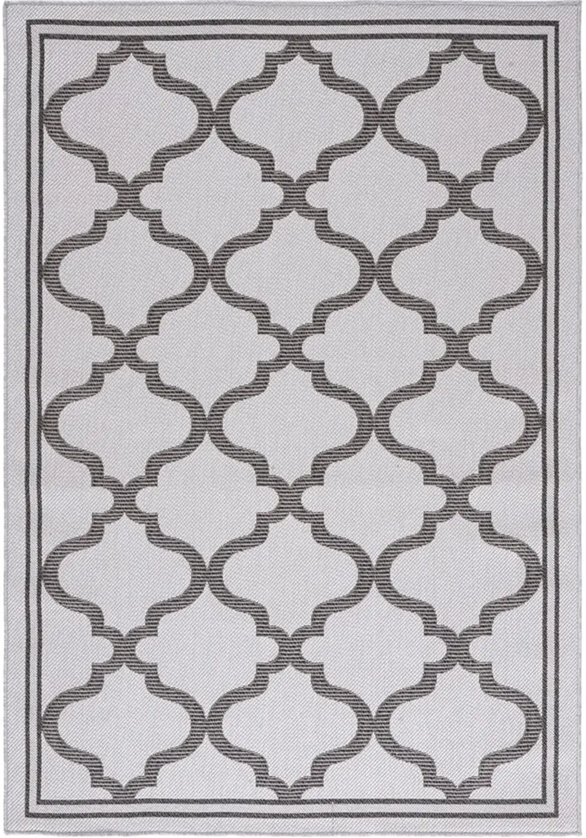 BERMUDA 810 Grey 8' X 10' Large Rectangle Rug