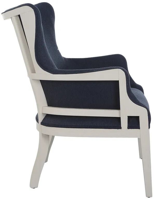 Gordonston Blue Fabric Accent Chair