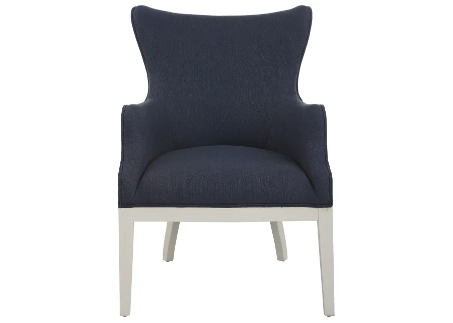 Gordonston Blue Fabric Accent Chair