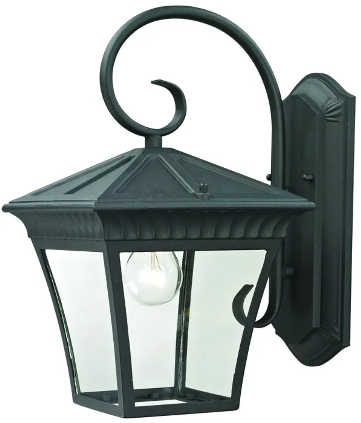 Ridgewood 15" High 1-Light Outdoor Sconce - Matte Textured Black