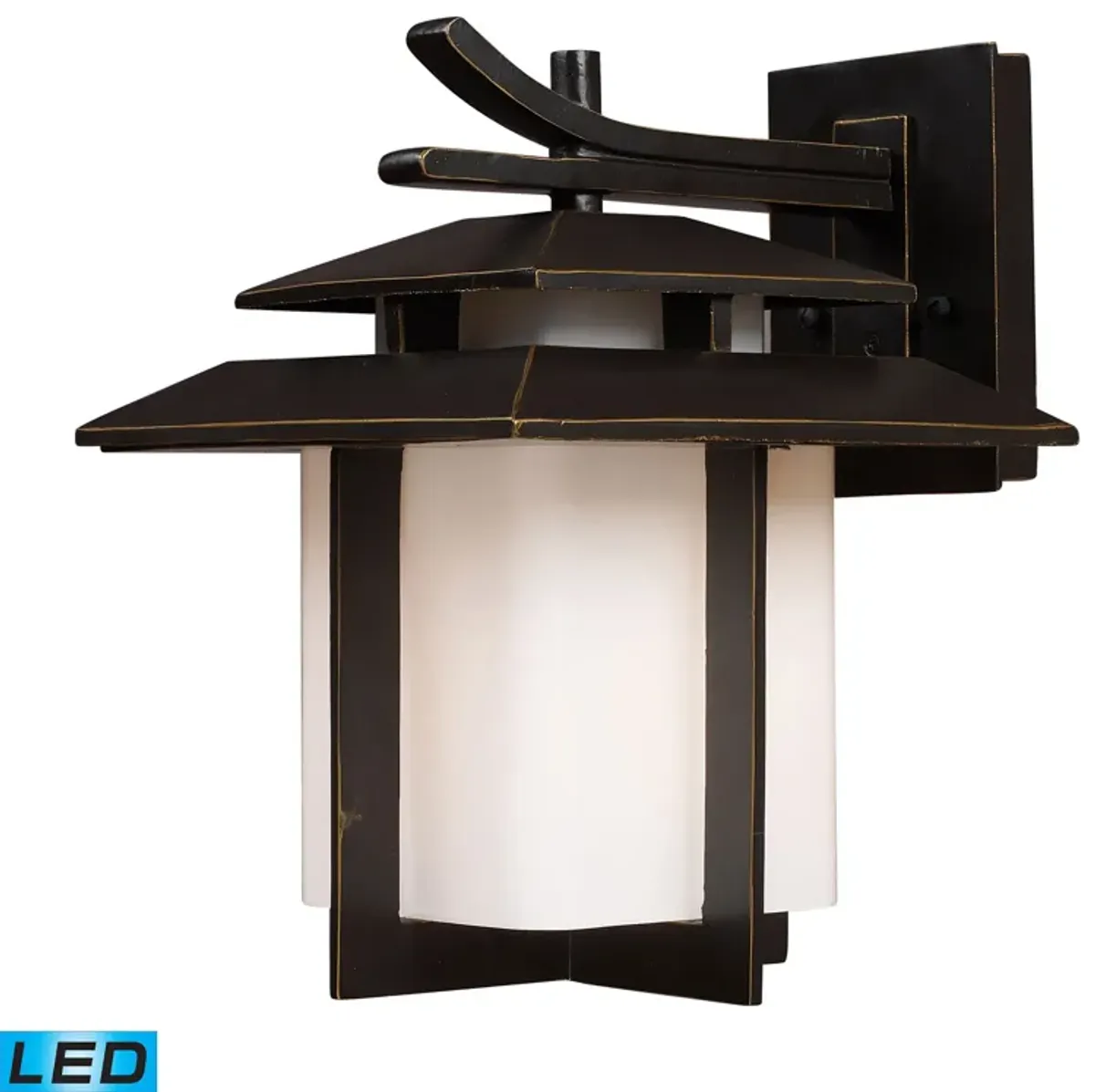 Kanso 13" High 1-Light Outdoor Sconce - Hazelnut Bronze