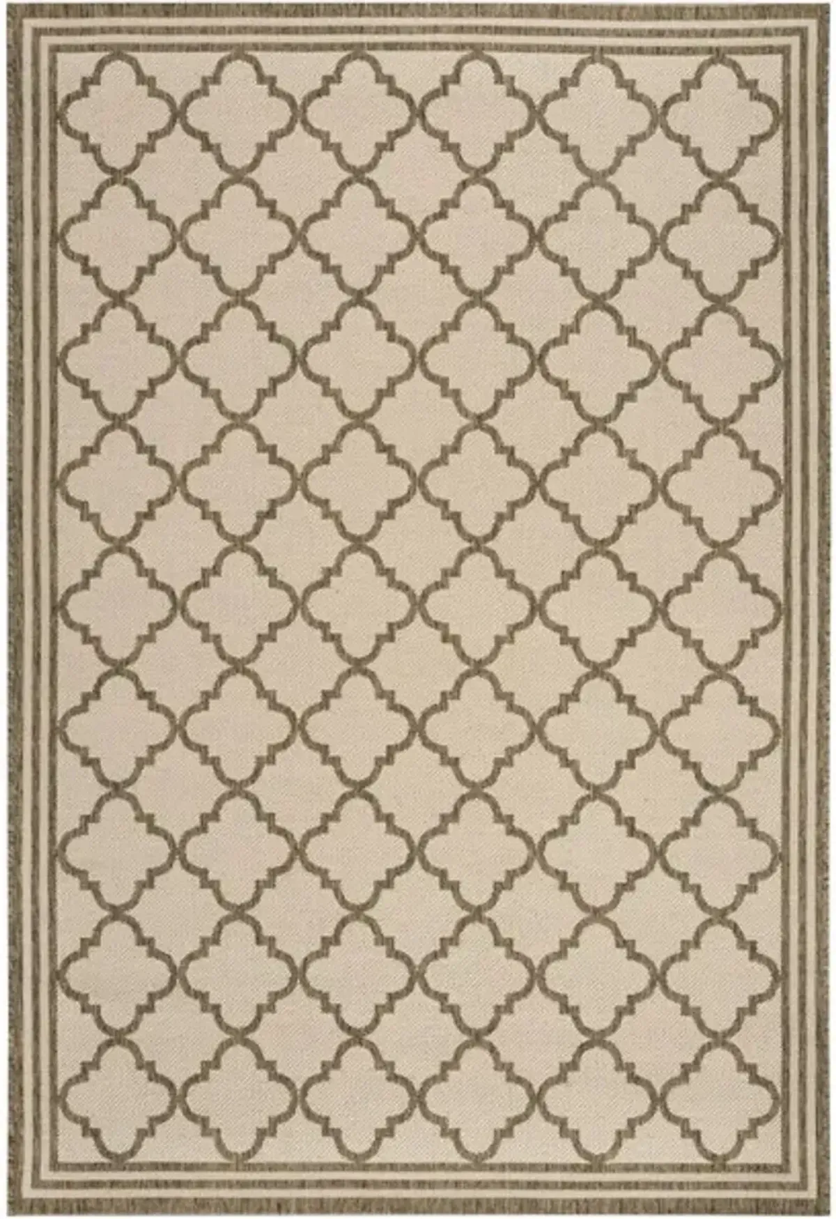 LINDEN 121 Collection LND121C-4 Cream / Beige 4' X 6'