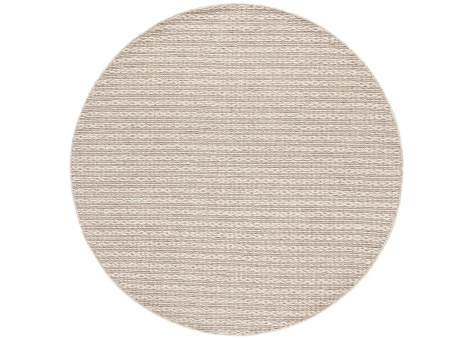 VERMONT 852 BROWN  6' x 6' Round Round Rug