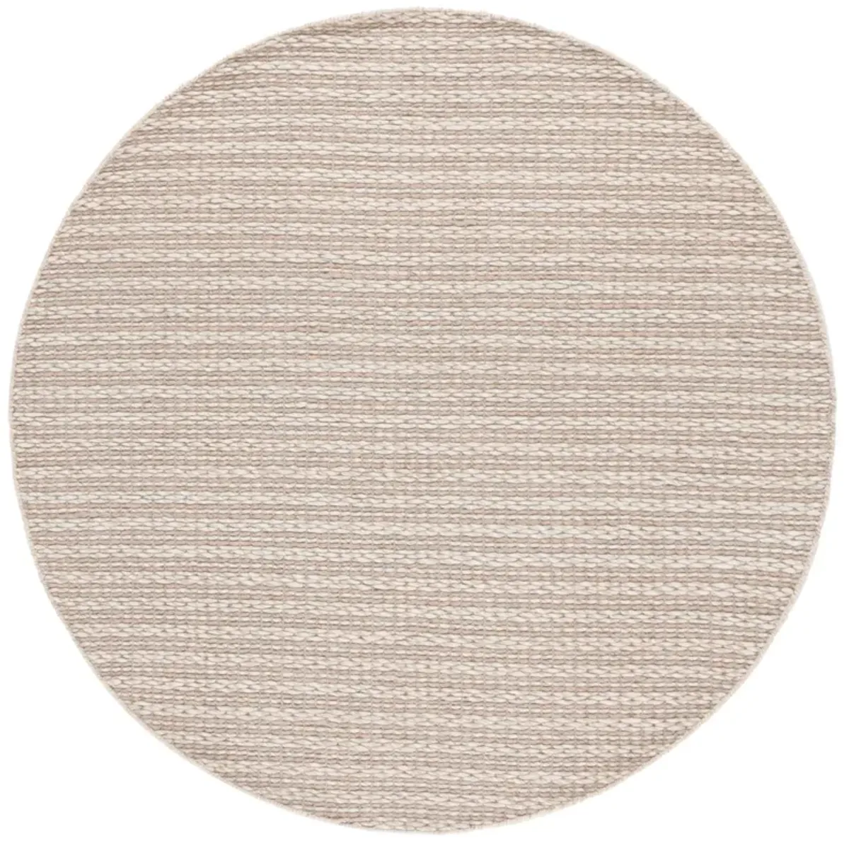 VERMONT 852 BROWN  6' x 6' Round Round Rug