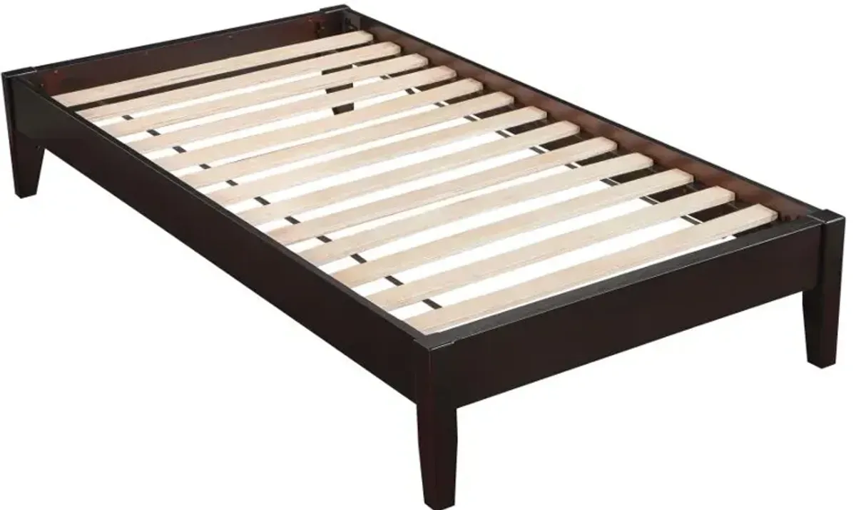 Hounslow Twin Universal Platform Bed Cappuccino