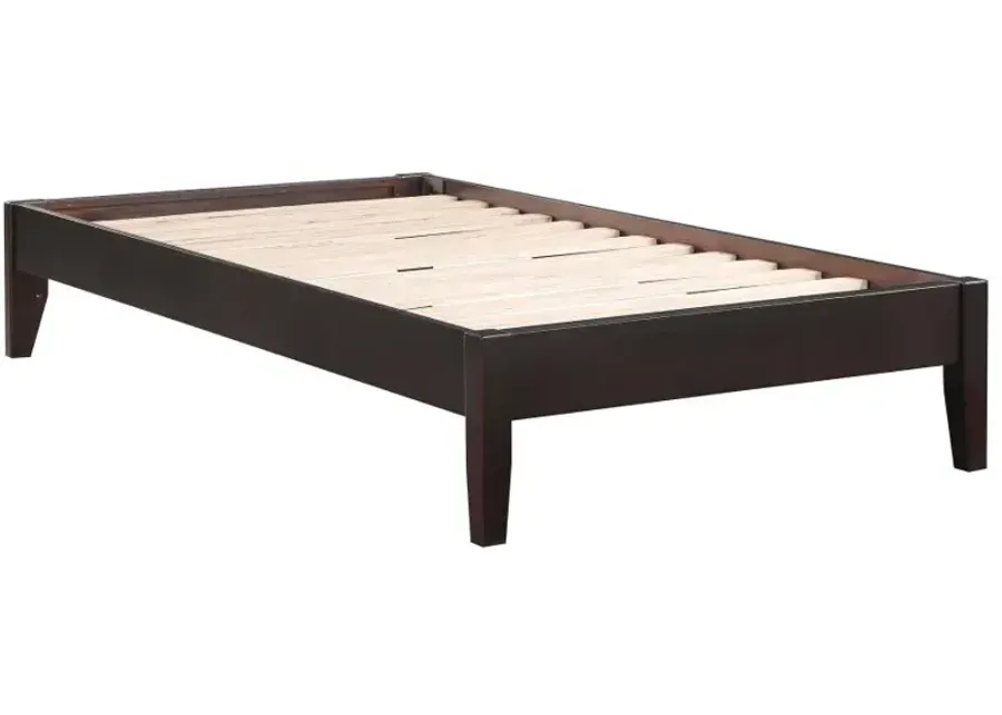 Hounslow Twin Universal Platform Bed Cappuccino