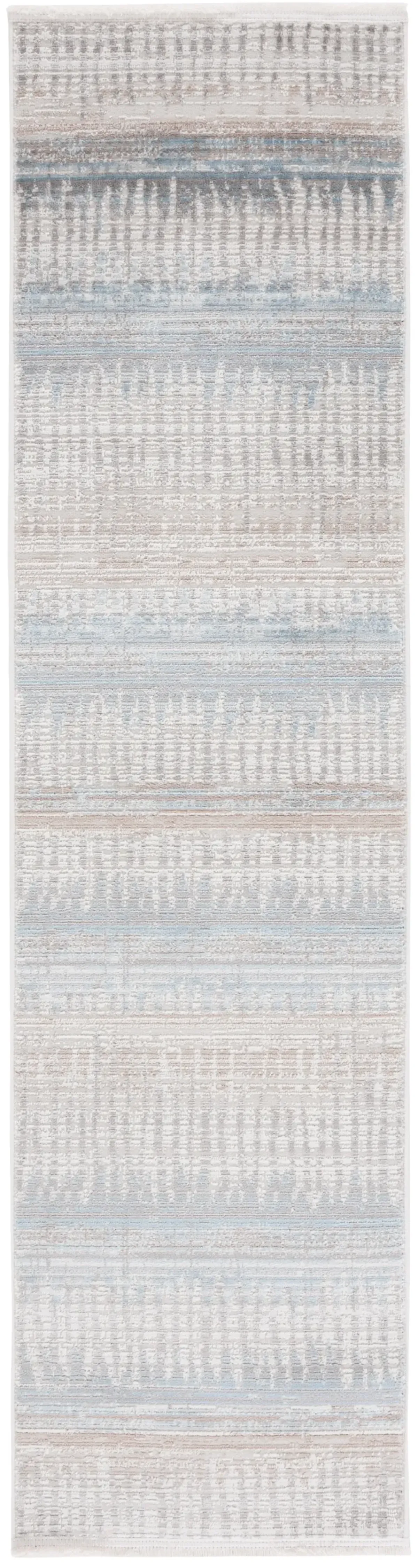 MILA 234 BEIGE  2'-2' x 8' Runner Rug