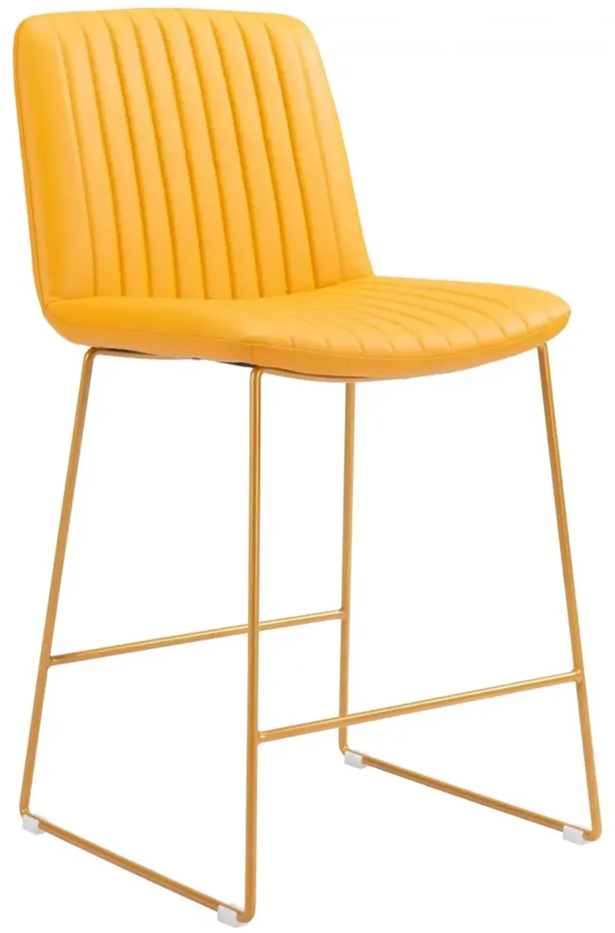 Mode Counter Stool (Set of 2) Yellow