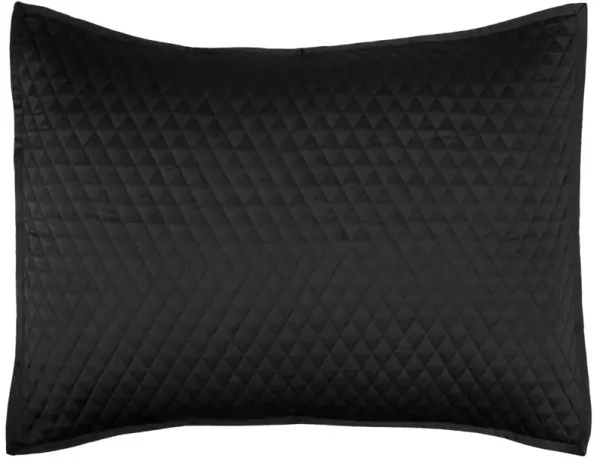 Diamond Onyx Standard Sham 20x26