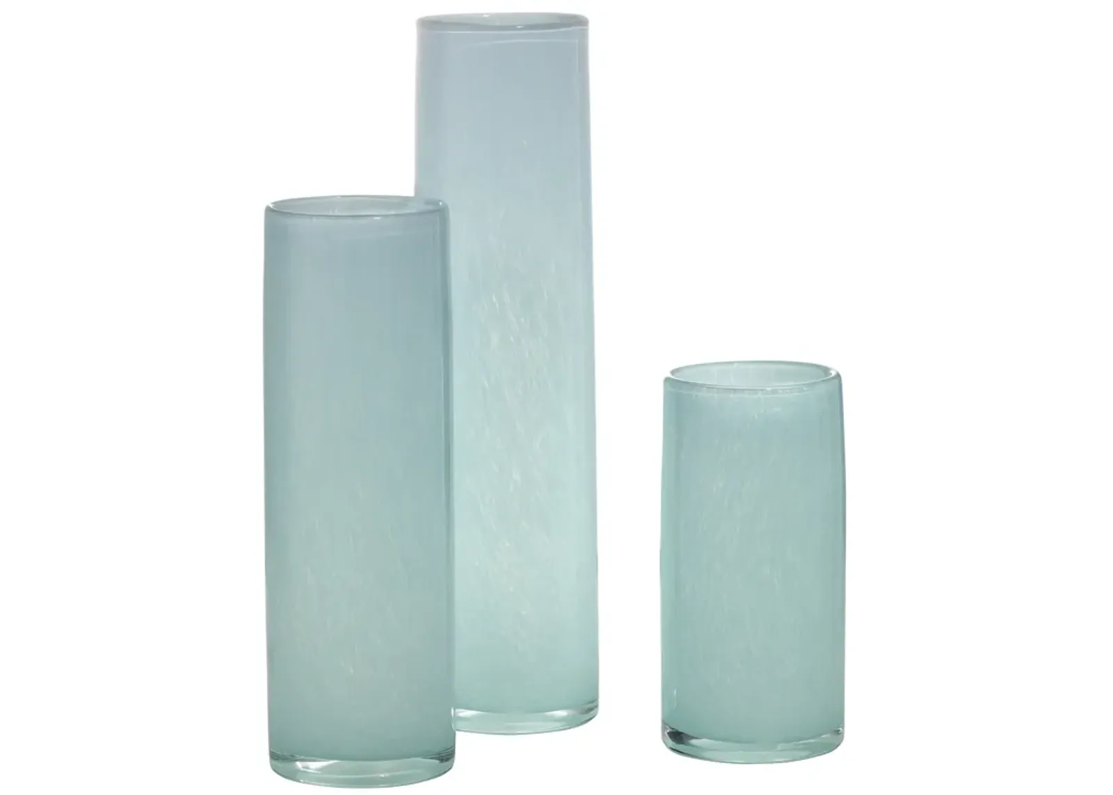 Gwendolyn Hand Blown Vases - Set of 3