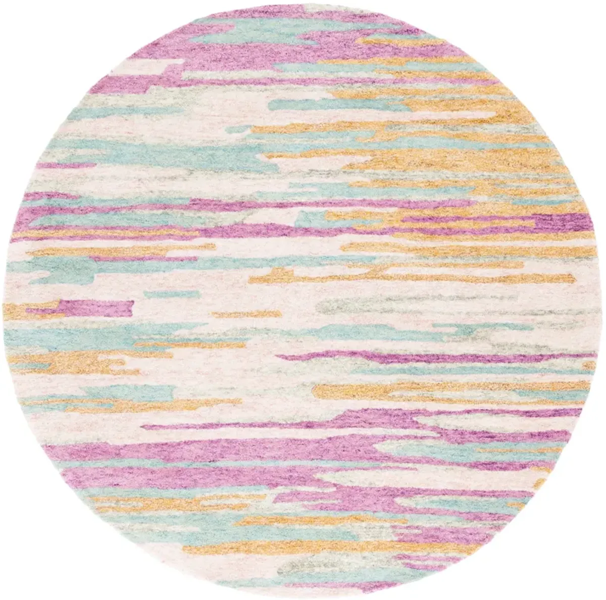 BELLAGIO Hand Tufted 6' x 6' Round area rug