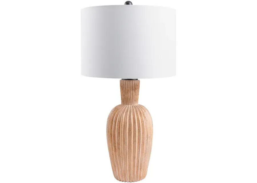 Bravura BRA-002 31"H x 16"W x 16"D Accent Table Lamp