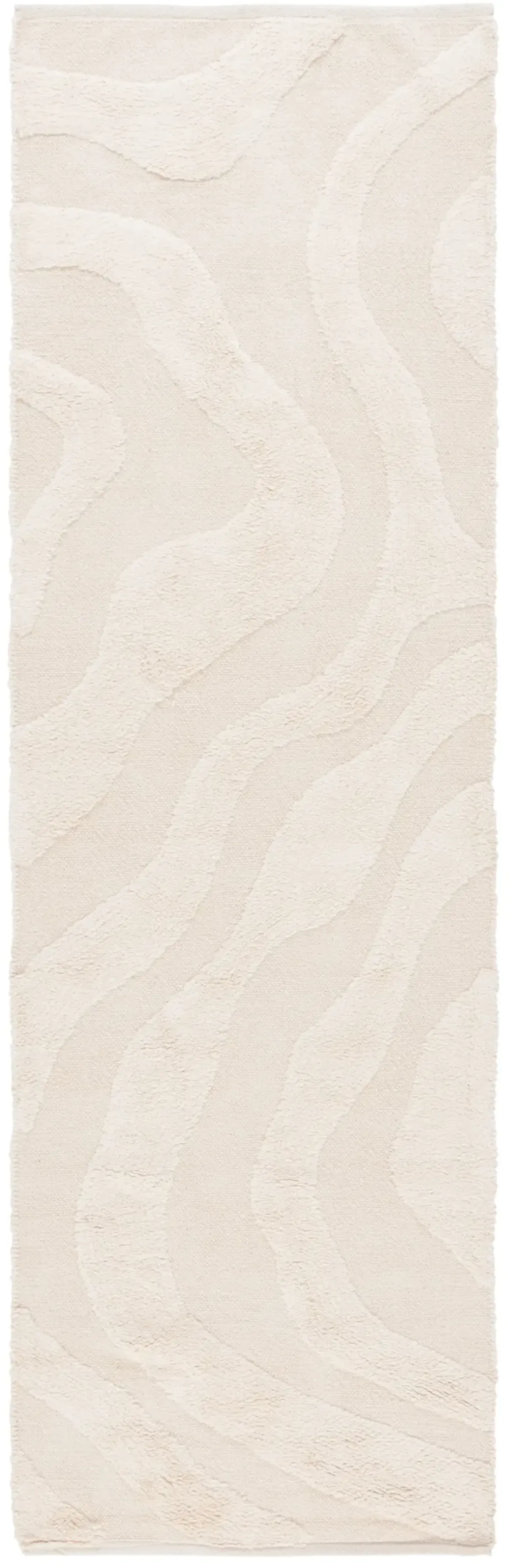 EASY CARE 218 IVORY 2'-3' x 8' Runner Rug