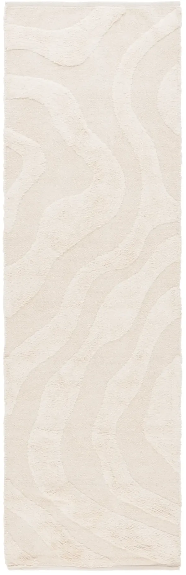 EASY CARE 218 IVORY 2'-3' x 8' Runner Rug
