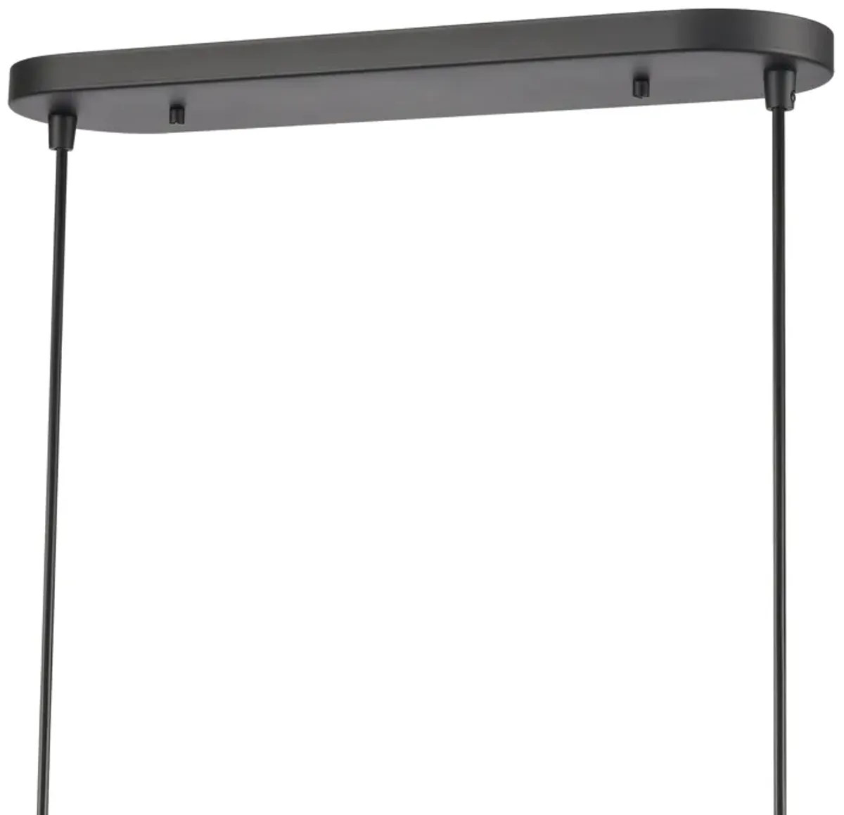 Wyatt 40.5'' Wide Integrated Chandelier - Matte Black