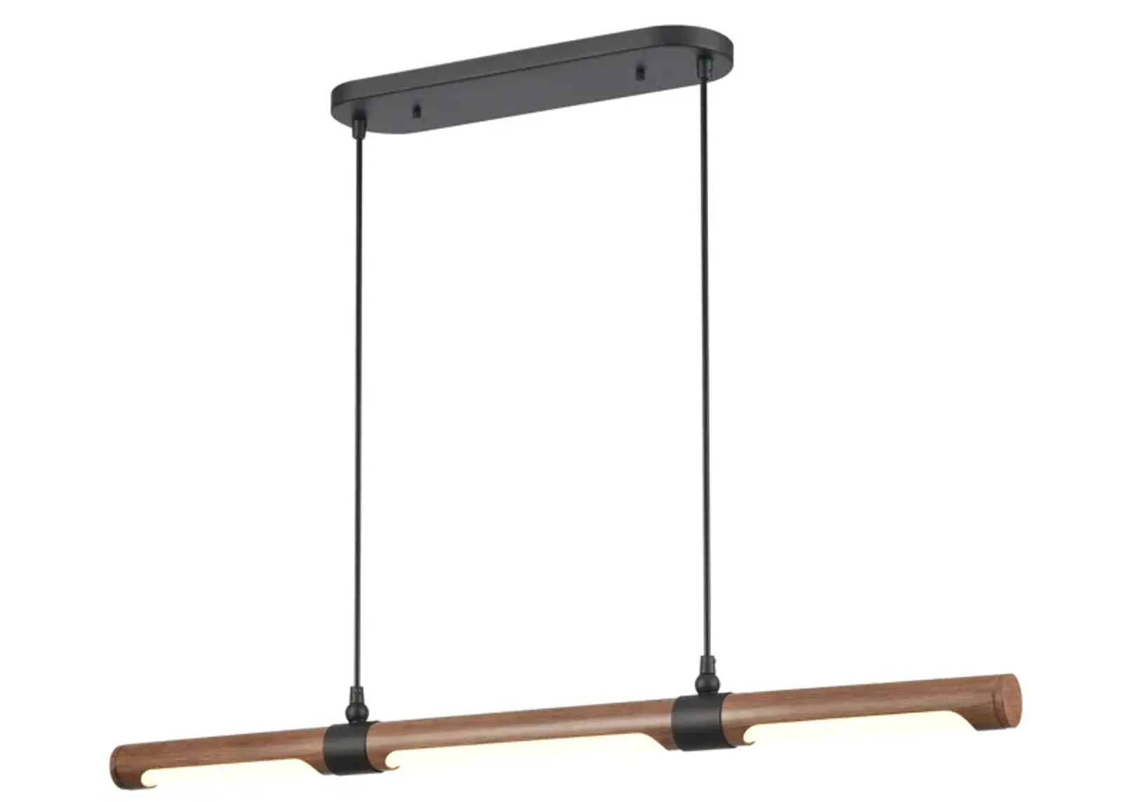 Wyatt 40.5'' Wide Integrated Chandelier - Matte Black