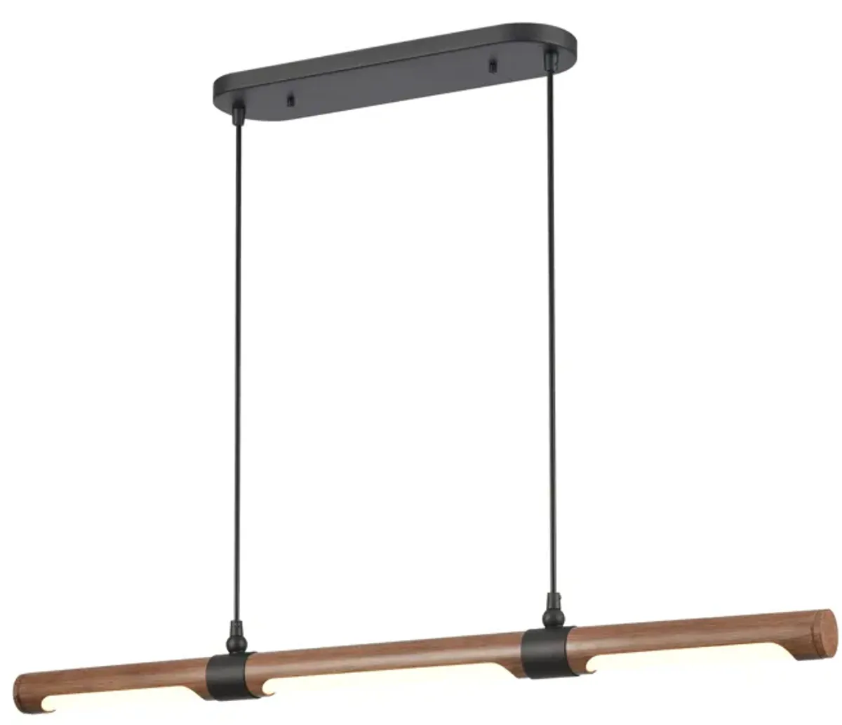 Wyatt 40.5'' Wide Integrated Chandelier - Matte Black