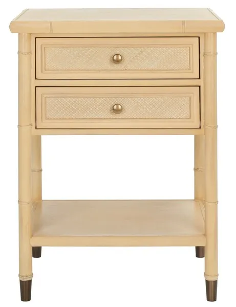 AHAB 2 DRAWER 1 SHELF ACCENT TABLE