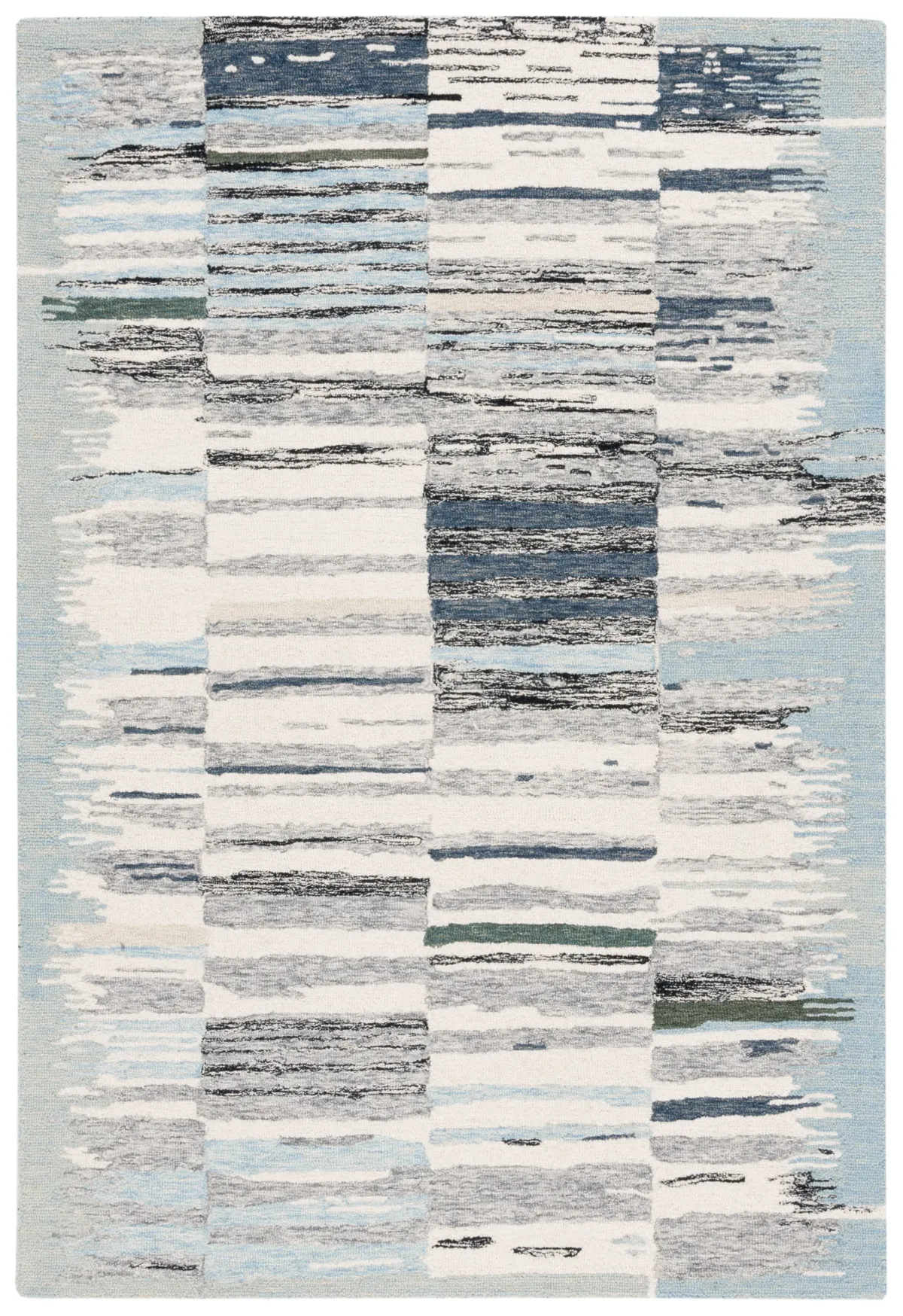 EBONY Hand Tufted 4' x 6' area rug