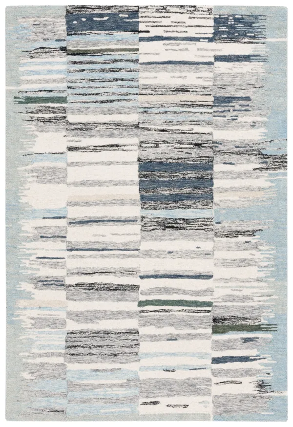 EBONY Hand Tufted 4' x 6' area rug