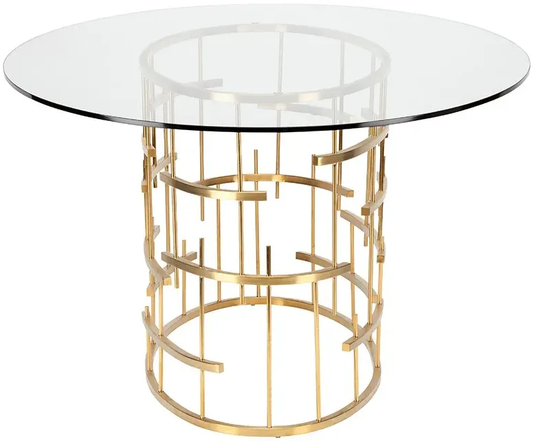 OVAL TIFFANY DINING TABLE