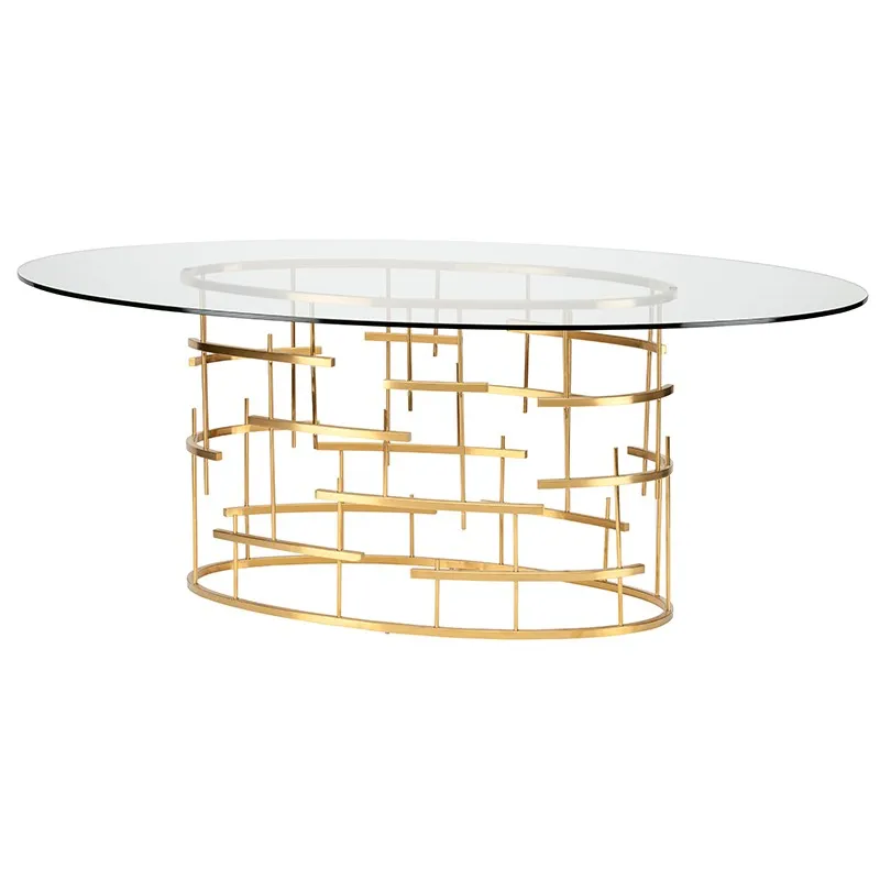 OVAL TIFFANY DINING TABLE