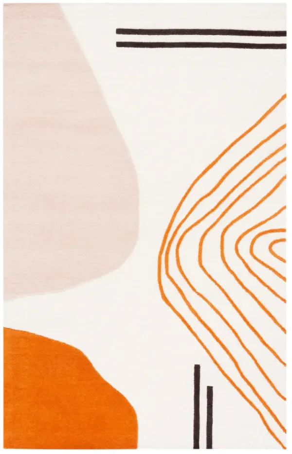 RODEO DRIVE Hand Tufted 2'-3' x 4' area rug