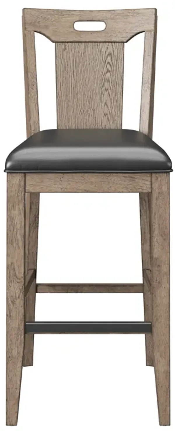 Benton Slat Back Bar Stool
