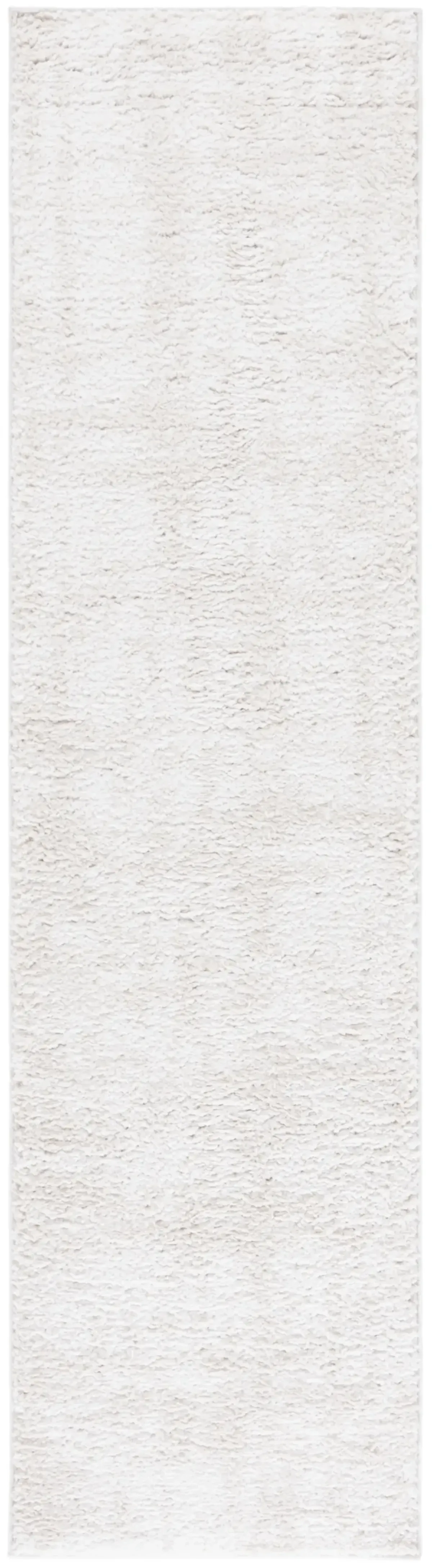 RUMI SHAG 122 IVORY  2'-2' x 8' Runner Rug