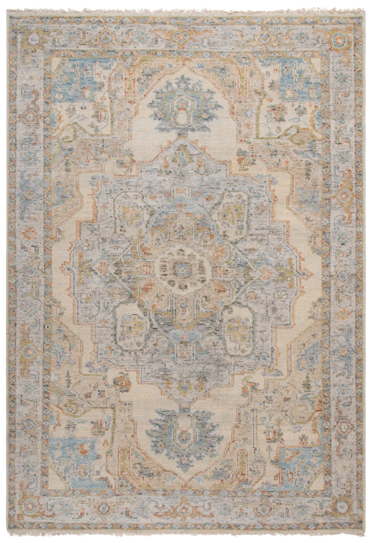 SULTANABAD Hand Knotted 6' x 9' area rug