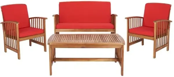 ROCKLIN 4 PC OUTDOOR SET