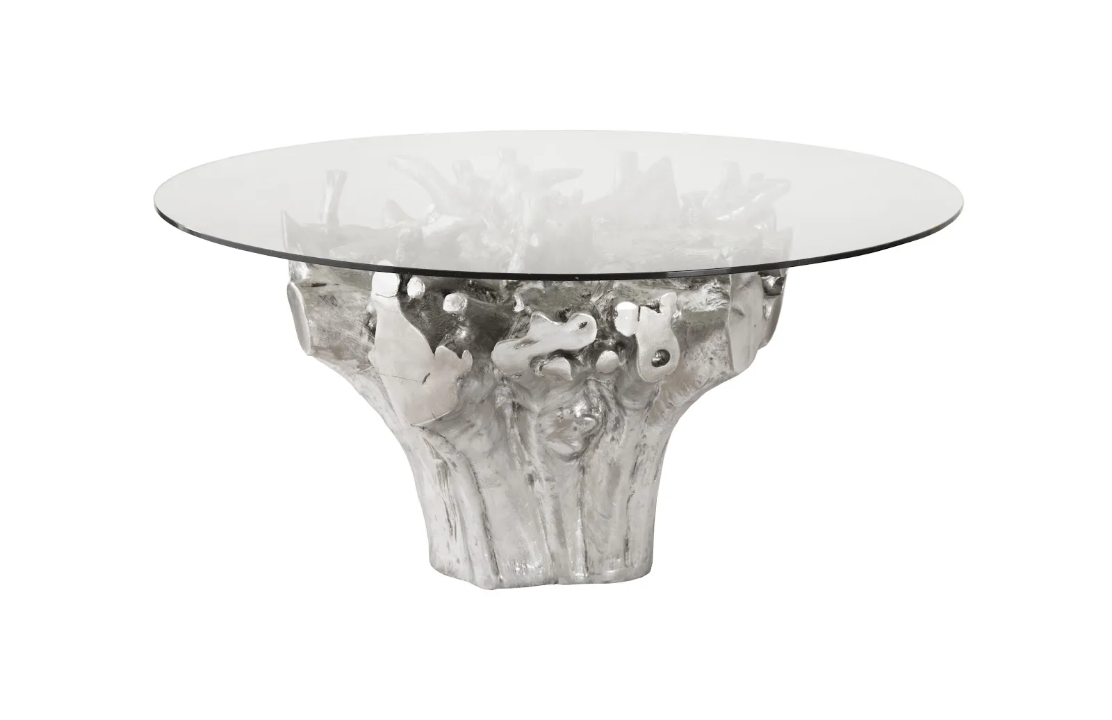 Root Silver Dining Table Base