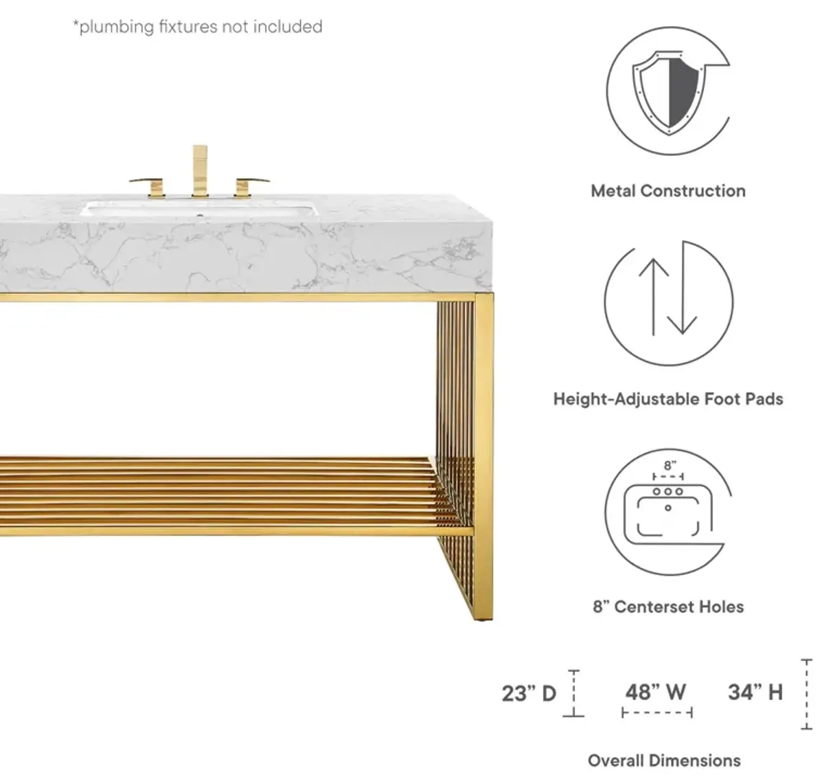 Gridiron Bathroom Vanity