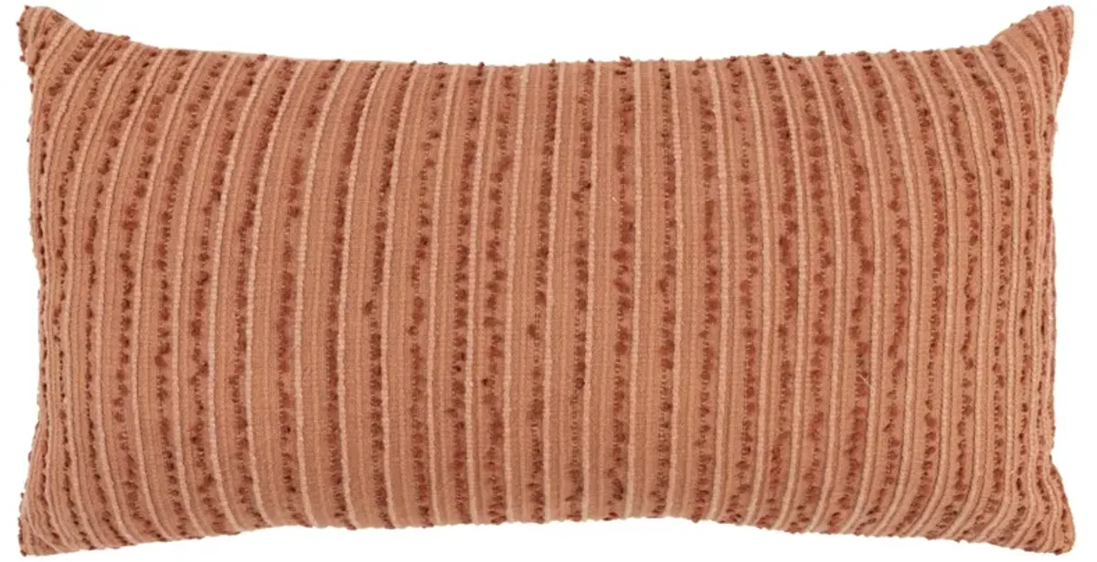 Stripe Patterned Solid Brick Pillow