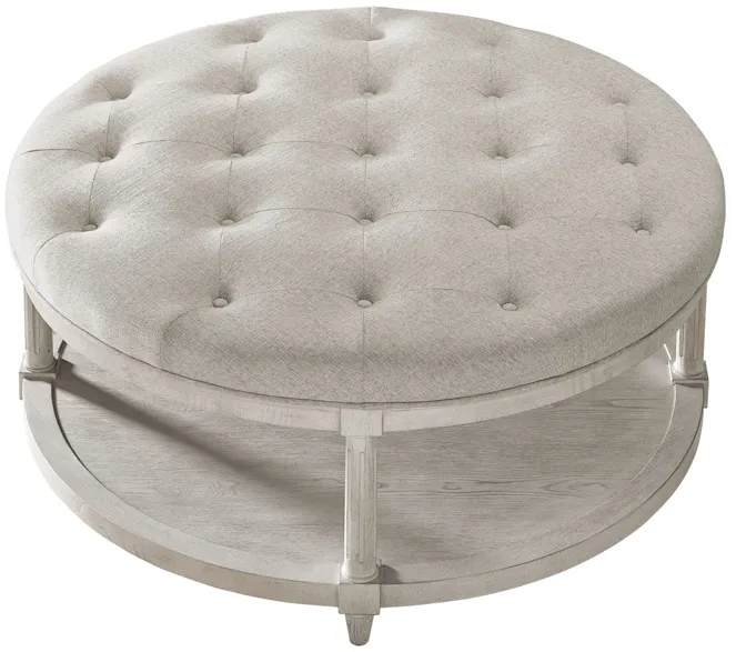 Lacie Round Ottoman