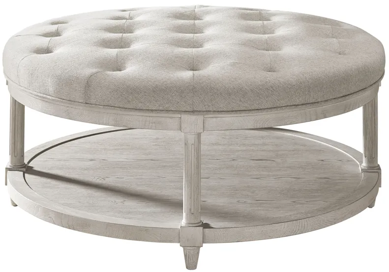 Lacie Round Ottoman