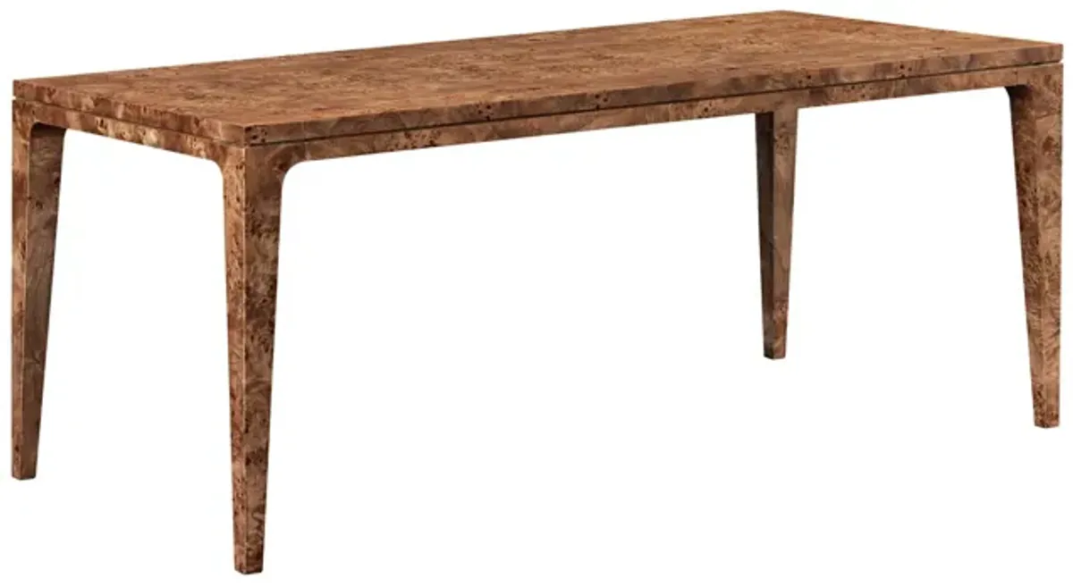 Mappa Regular Dining Table - Dark Burl