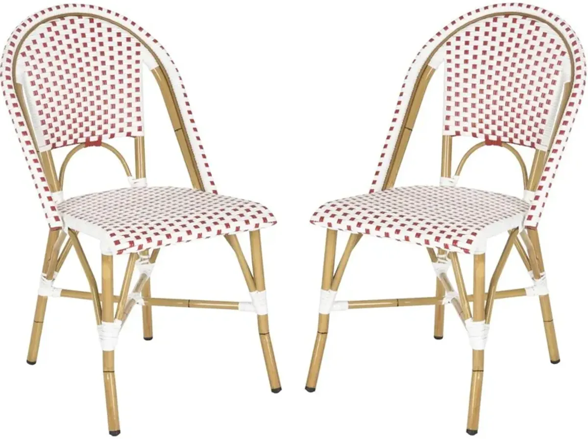 Salcha Indoor-Outdoor French Bistro Side Chair - Set of 2