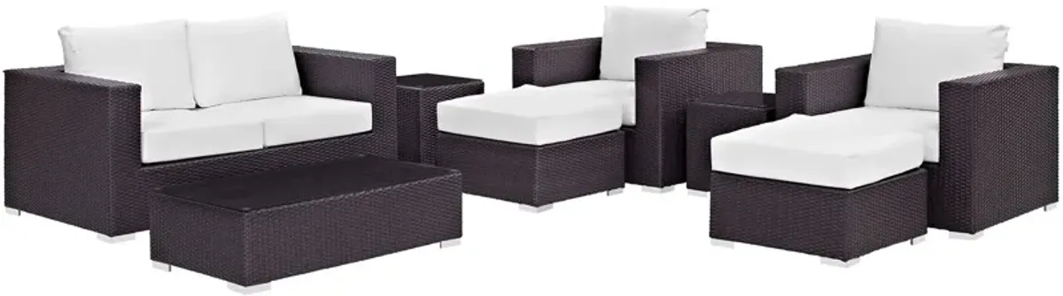 Convene 8 Piece Outdoor Patio Sofa Set