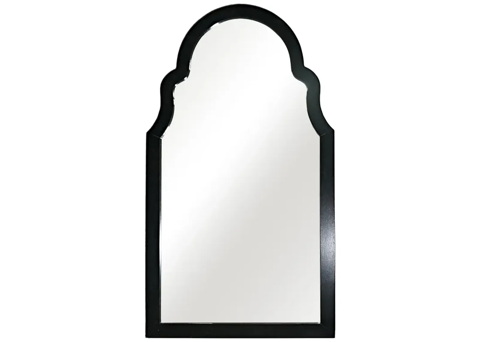 26x47 Arched Mirror, Black