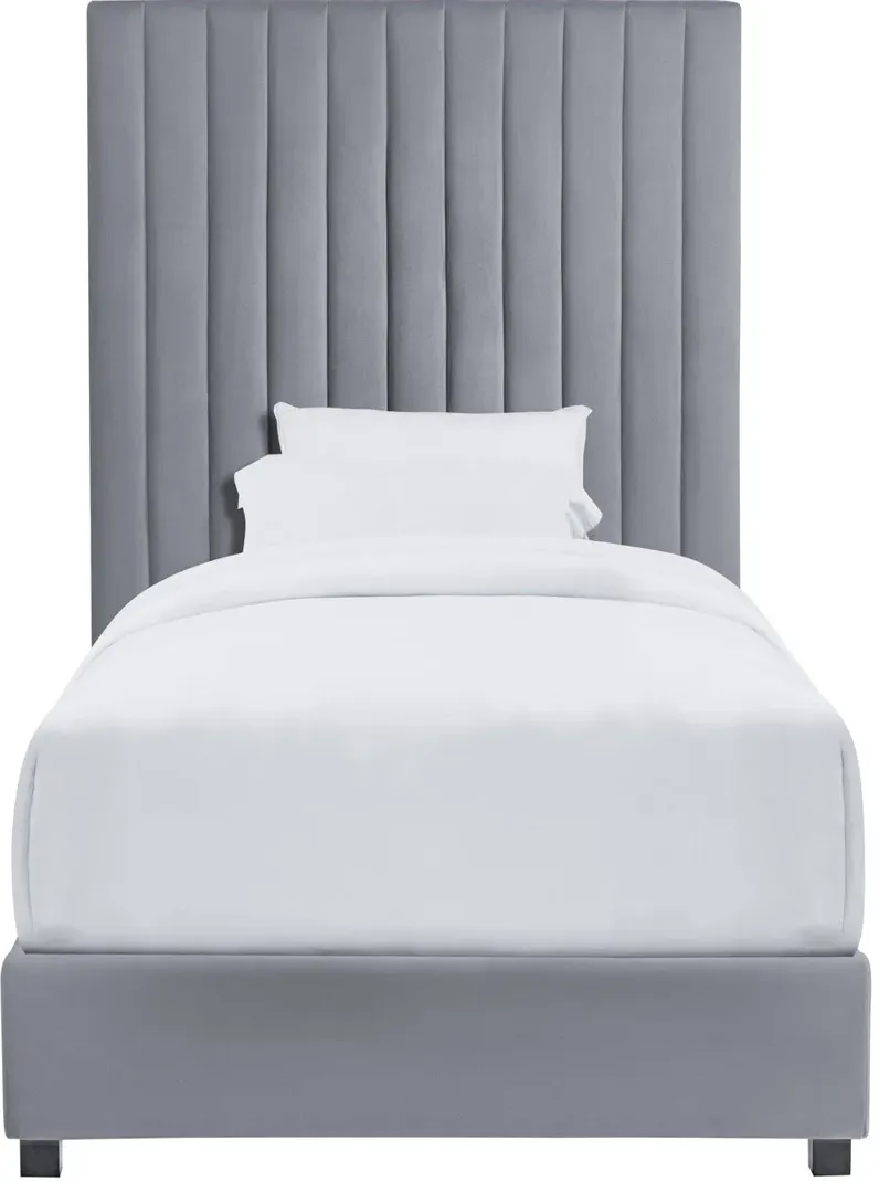 Arabelle Grey Bed Twin