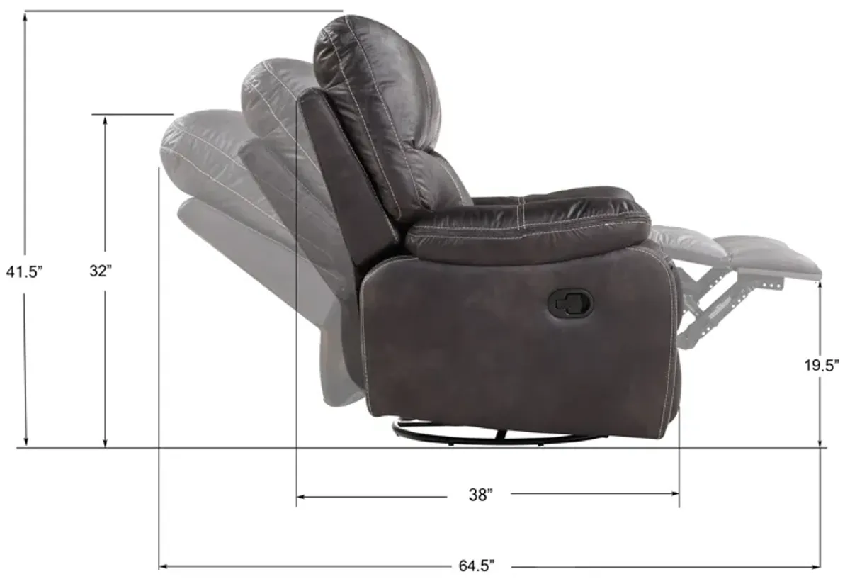 Jessie James Power Reclining Loveseat