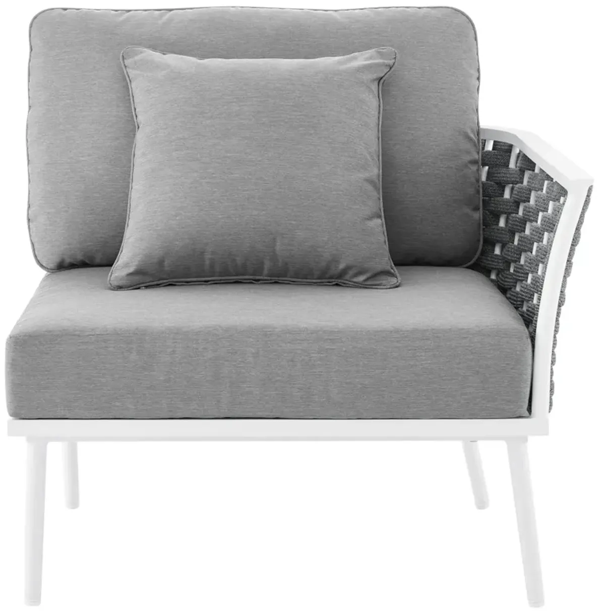 Stance Outdoor Patio Aluminum Right-Facing Armchair