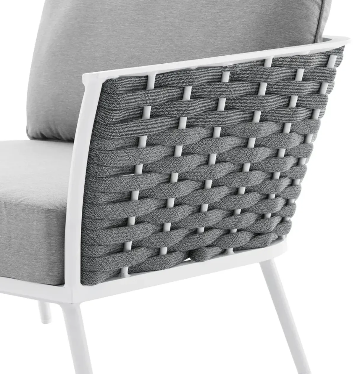 Stance Outdoor Patio Aluminum Right-Facing Armchair